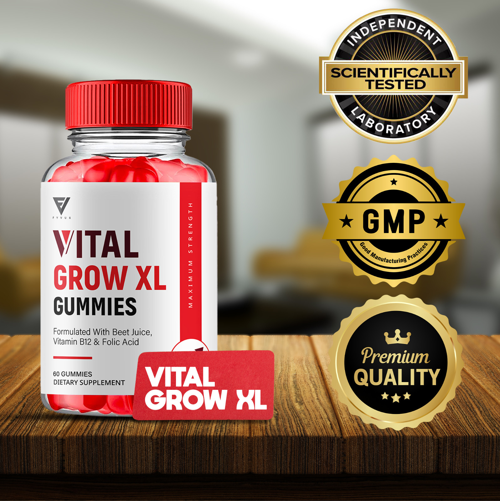Vital Grow XL Gummies VitalGrow XL Maximum Performance (60 Gummies)