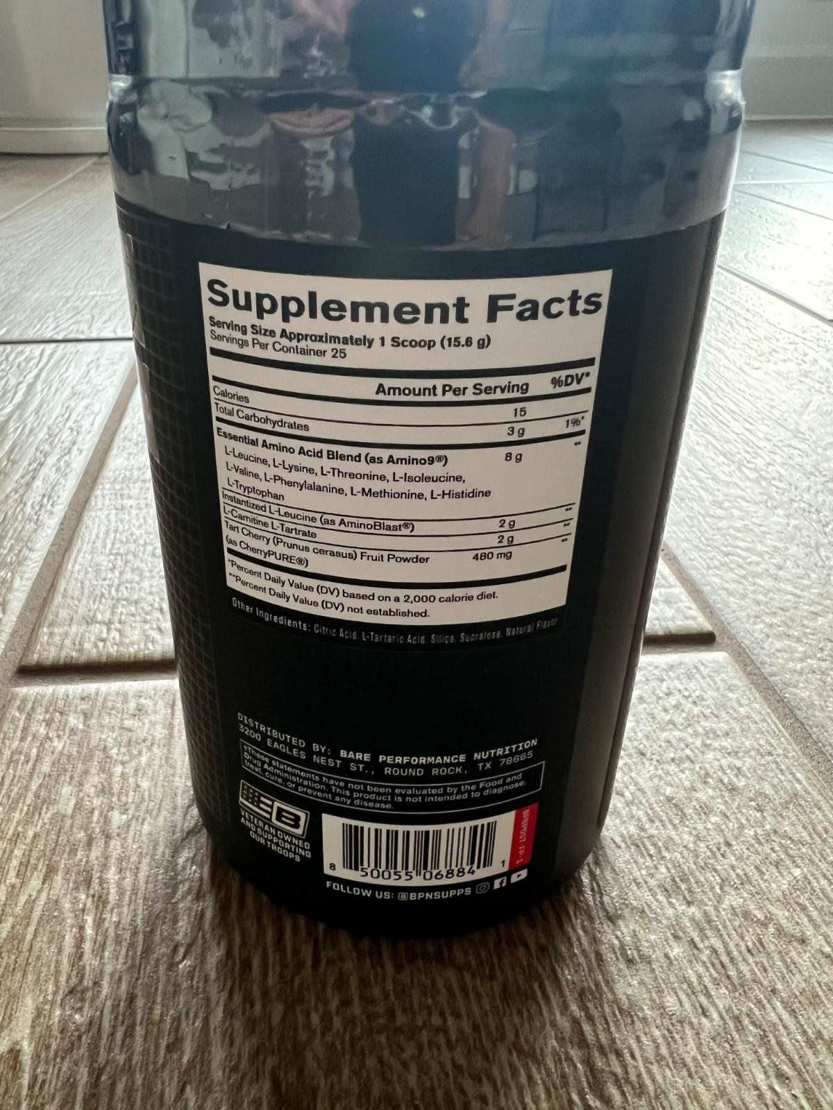 BPN Bare Performance Nutrition Strength Collection POST Unit A Fruit Punch (New)