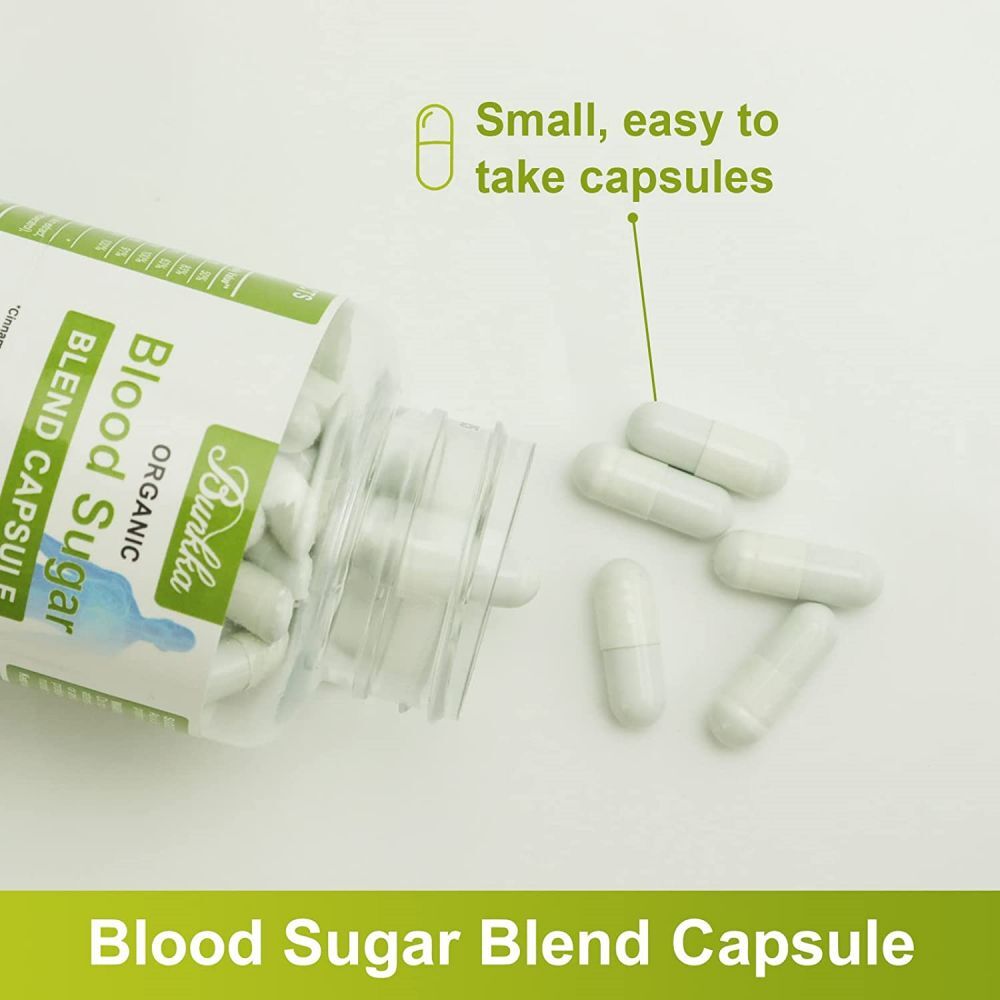 BLOOD SUGAR BLEND SUPPORT 800MG Berberine & Cinnamon 90 Capsules
