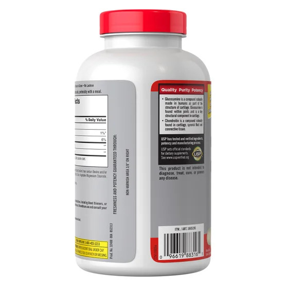 Kirkland Glucosamine Chondroitin 280 Tablets 1500mg 1200mg USP Verified EXP:1/28