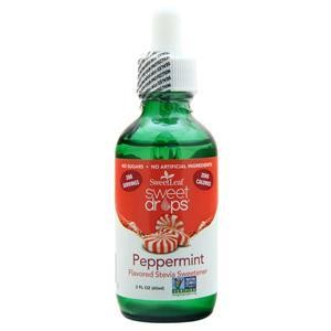 Sweetleaf Sweet Drops – Flavored Stevia Sweetener Peppermint 2 fl.oz