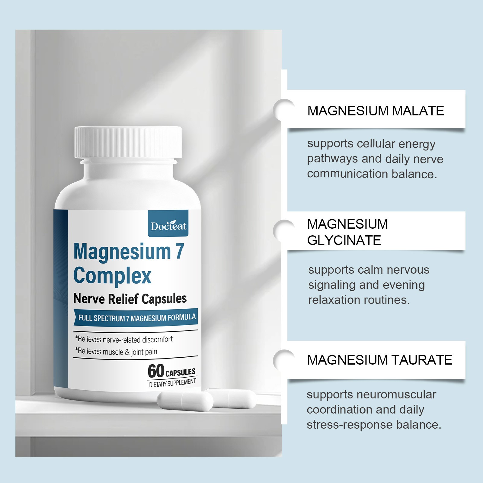 Magnesium Complex Nerve-Calming Capsules