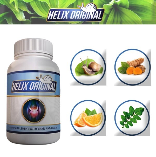 Helix Original 30 Capsules + HelixCream 100ml – Joint & Massage Support Set