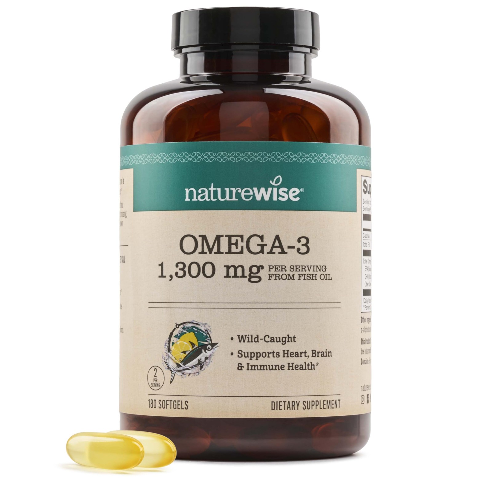 Naturewise Ultra Omega 3 Oil 2200 Mg To 1300 Mg – – – Oil Epa Dha – –