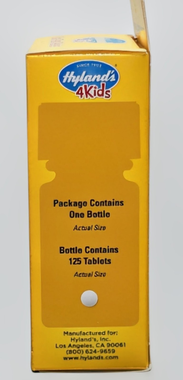 Hyland’s 4Kids Oral Pain Relief – Homeopathic – 125 Quick-Dissolving Tablets