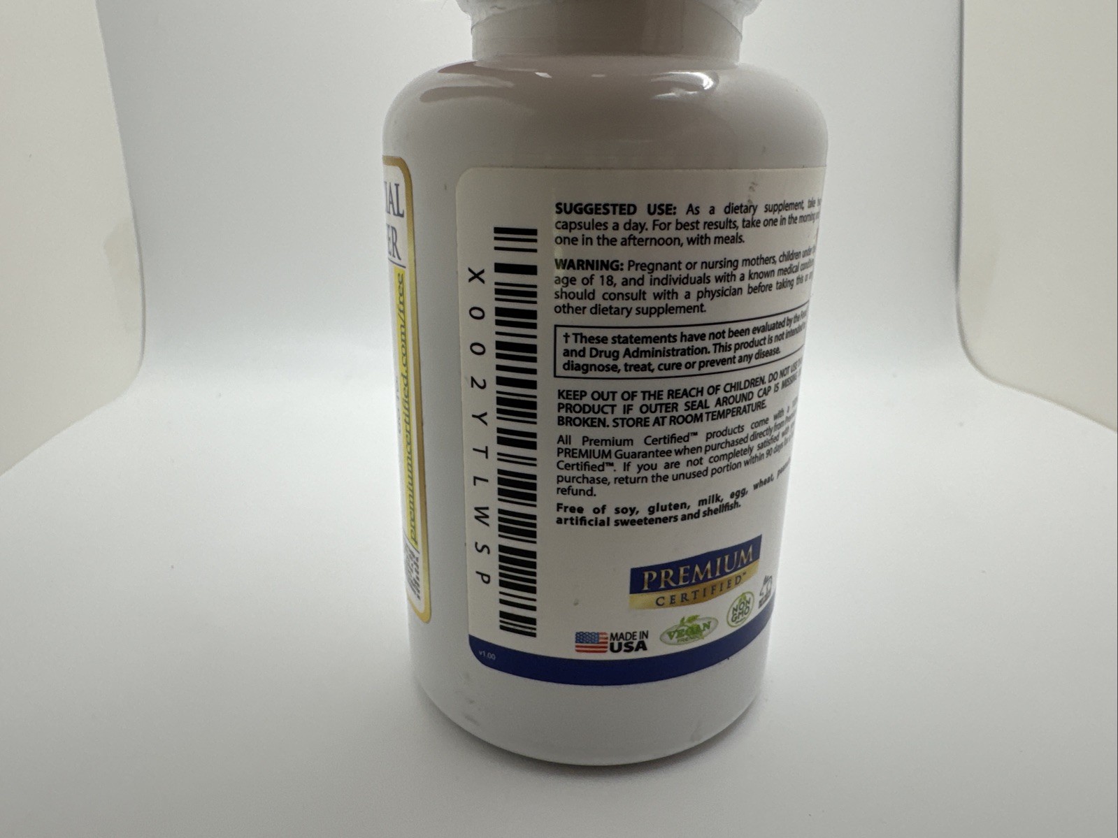 Premium Certified EnergyMD Dietary Supplement 60 Capsules New Sealed Vegan