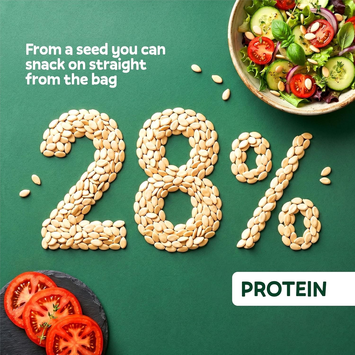 Farmley Watermelon Seedsfor Eating | Magaj SeedsmRich in Protein (100gm)