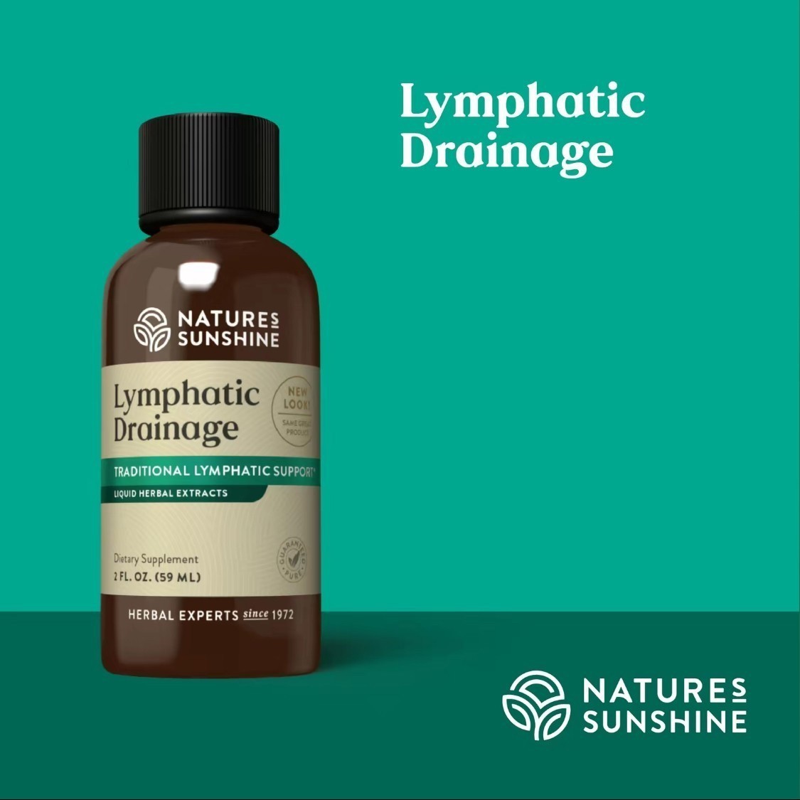 Nature’s Sunshine Lymphatic Drainage Supplement | Immune Support, Cleanse Detox