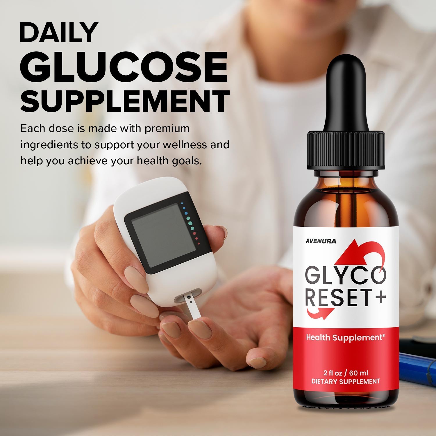 (5 Pack) Glyco Reset Drops – GlycoReset Advanced Formula Liquid Blood Support