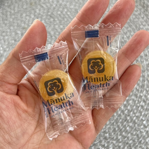 Manuka Health Manuka Honey Lemon Throat Lozenges Cough Drops 58 Lozenges