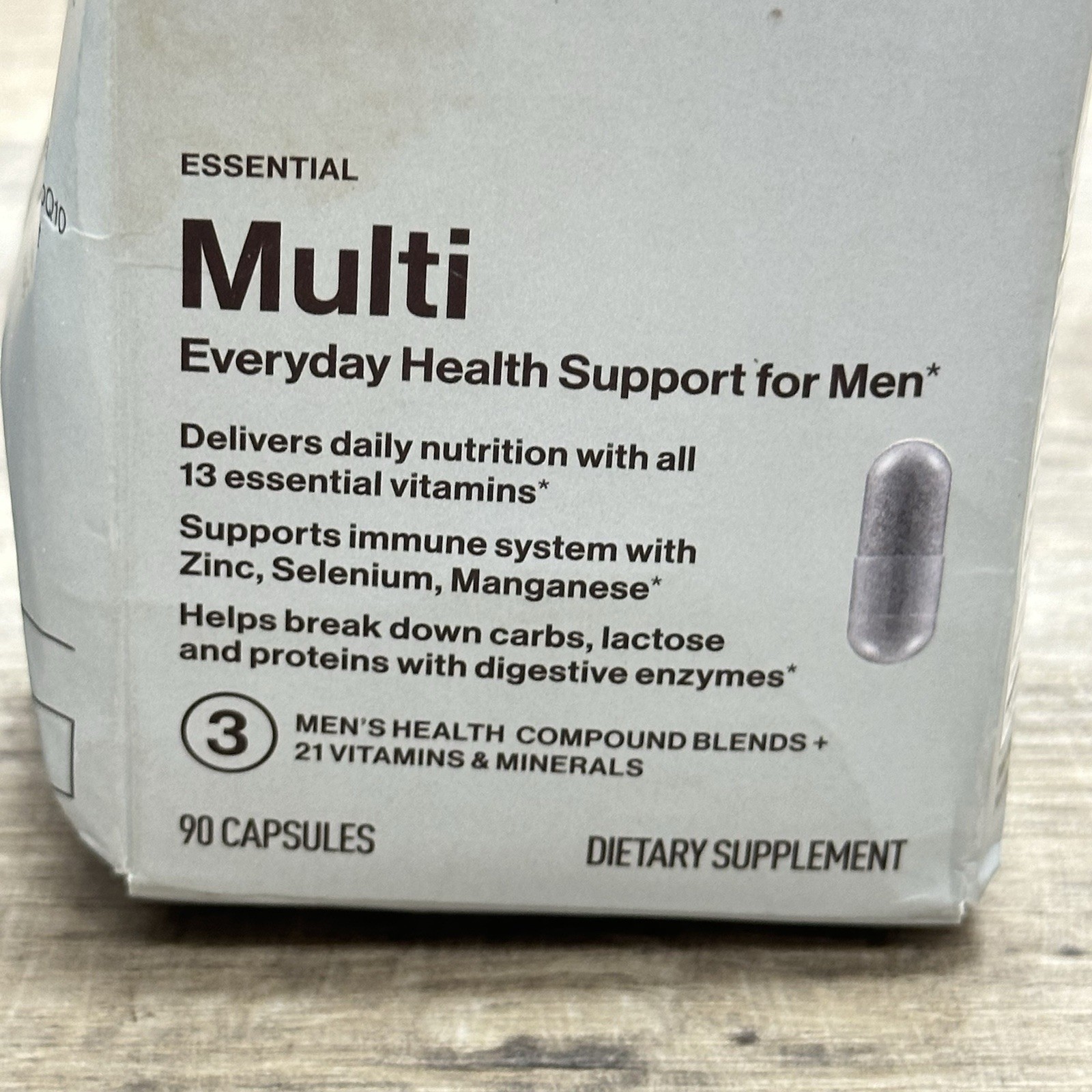 M Drive Multi Dietary Supplement 90 Capsules – Exp 05/2026 – New – Imperfect Box