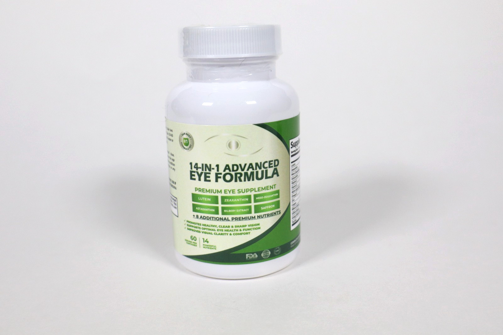 Advanced Eye Health Supplement 14-in-1 Formula – Brand New Sealed – 1 Count