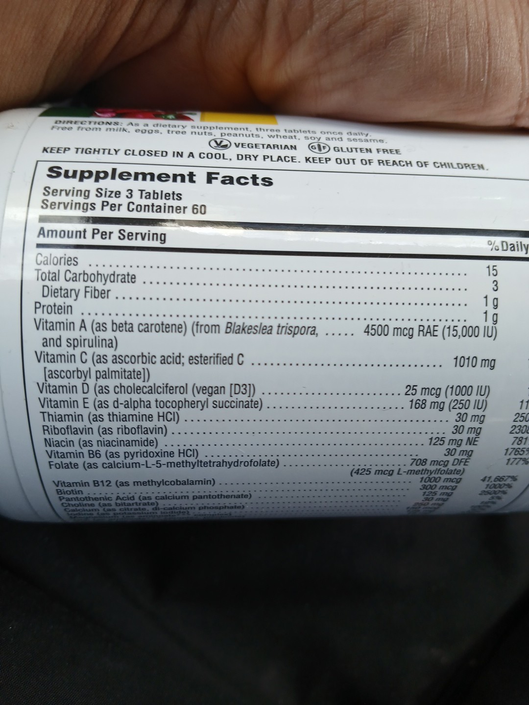 Natures Plus Source of Life Gold – 180 Tablet Exp Date 2028