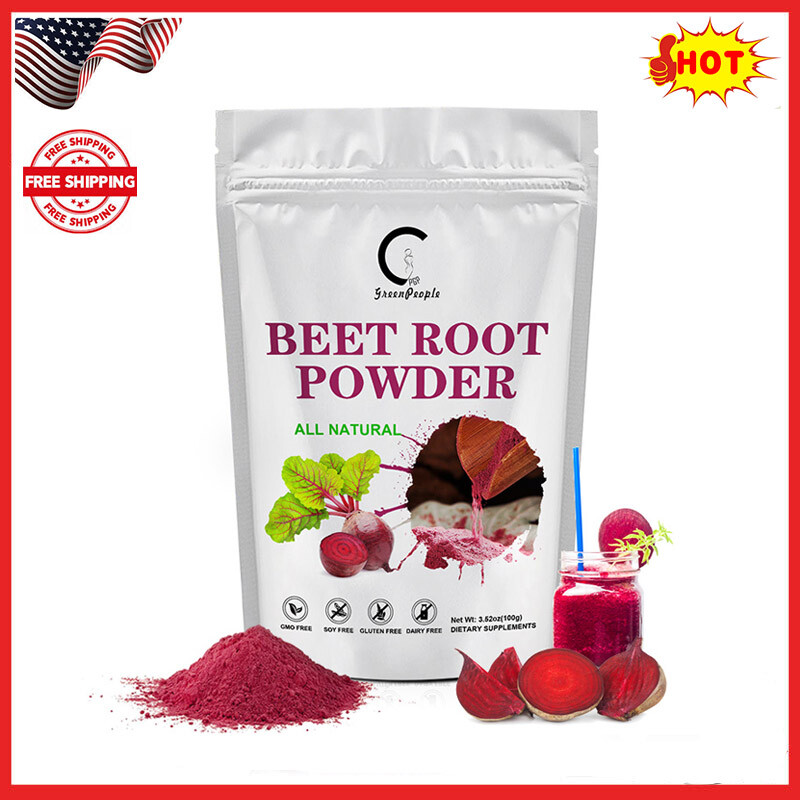 Organic Beet Root Powder, Support Antioxidants Blood Pressure Supplements