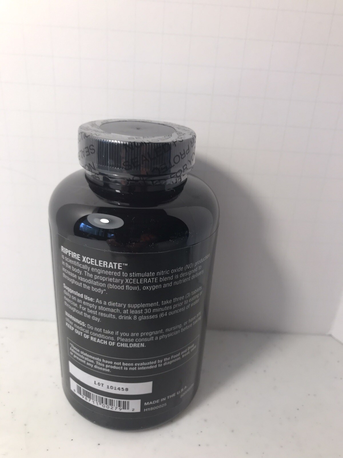 Rip Fire Performance Supplements Pre-workout 180 Tablets Xcelerate