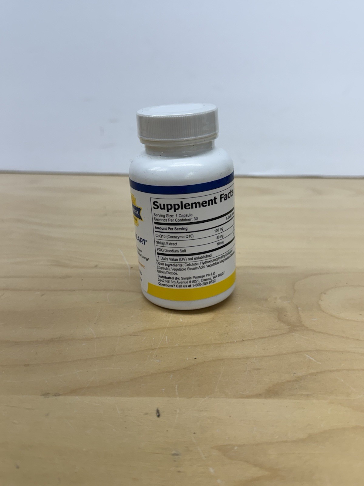 Simple Promise CardioClear7 Heart Health Dietary Supplement 30 Capsules
