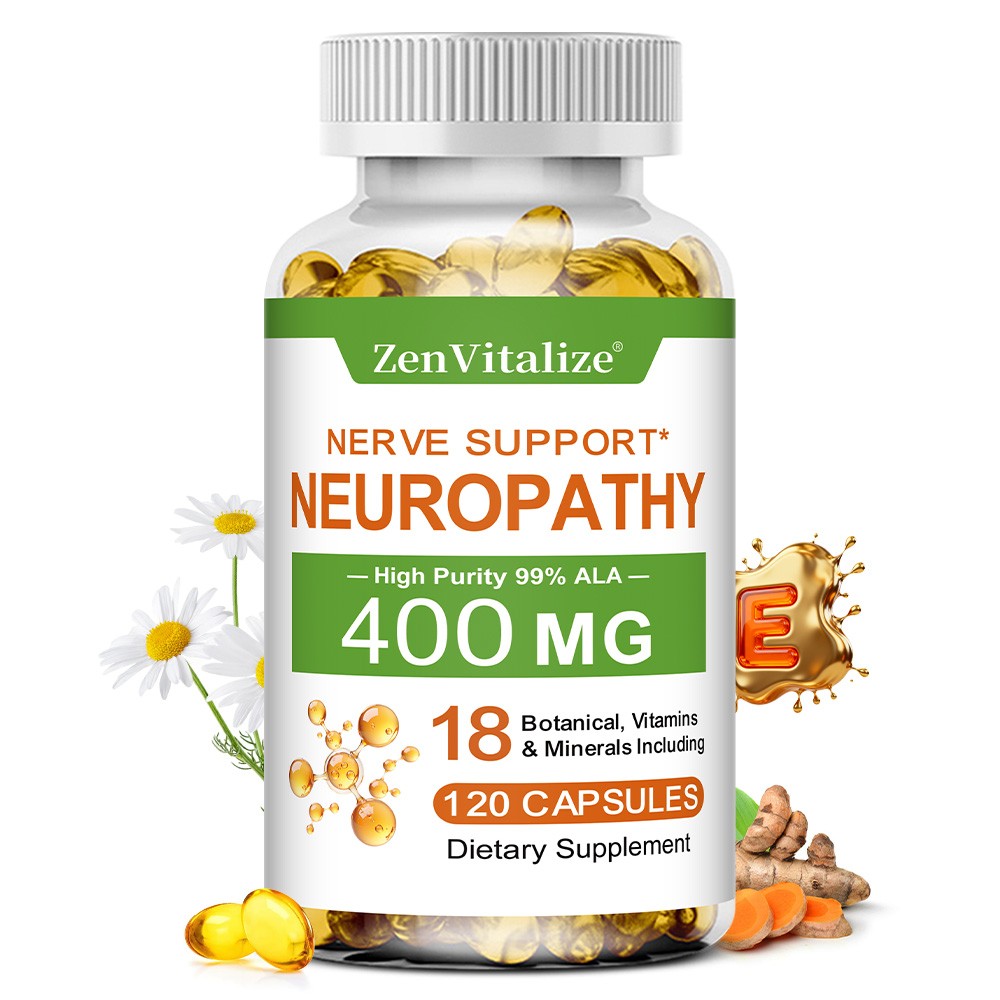 Complete B Vitamins,Amino Acids&Natural Herbal Blend for Brain Health 30~120Caps