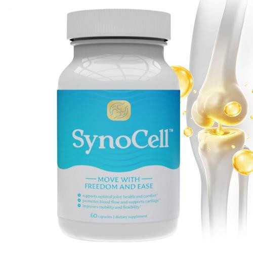 Synocell Glucosamine Chondroitin Complex 5 Pack Joint Back Neck Support 120ct