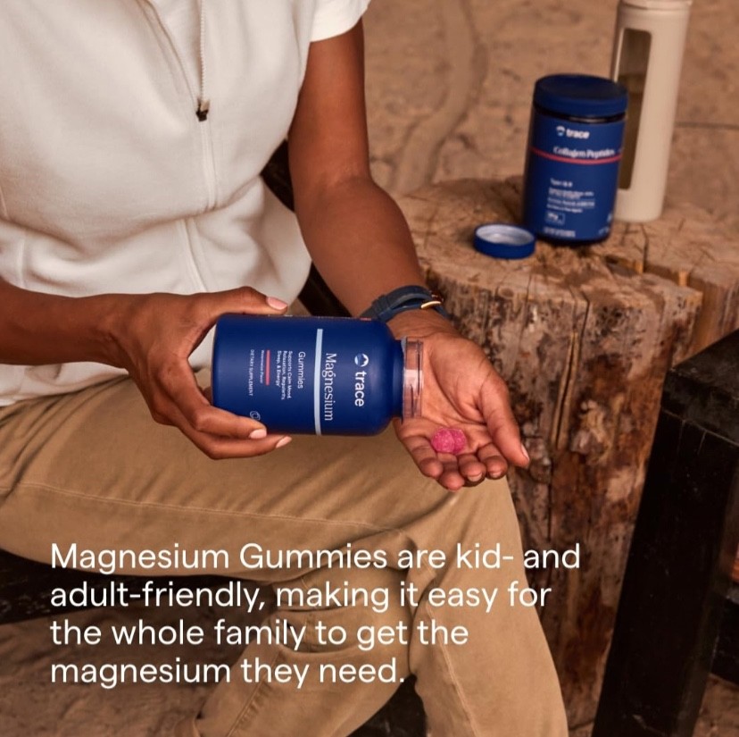 Trace Minerals Magnesium Supplement, Watermelon Flavored Gummies, 120 Count