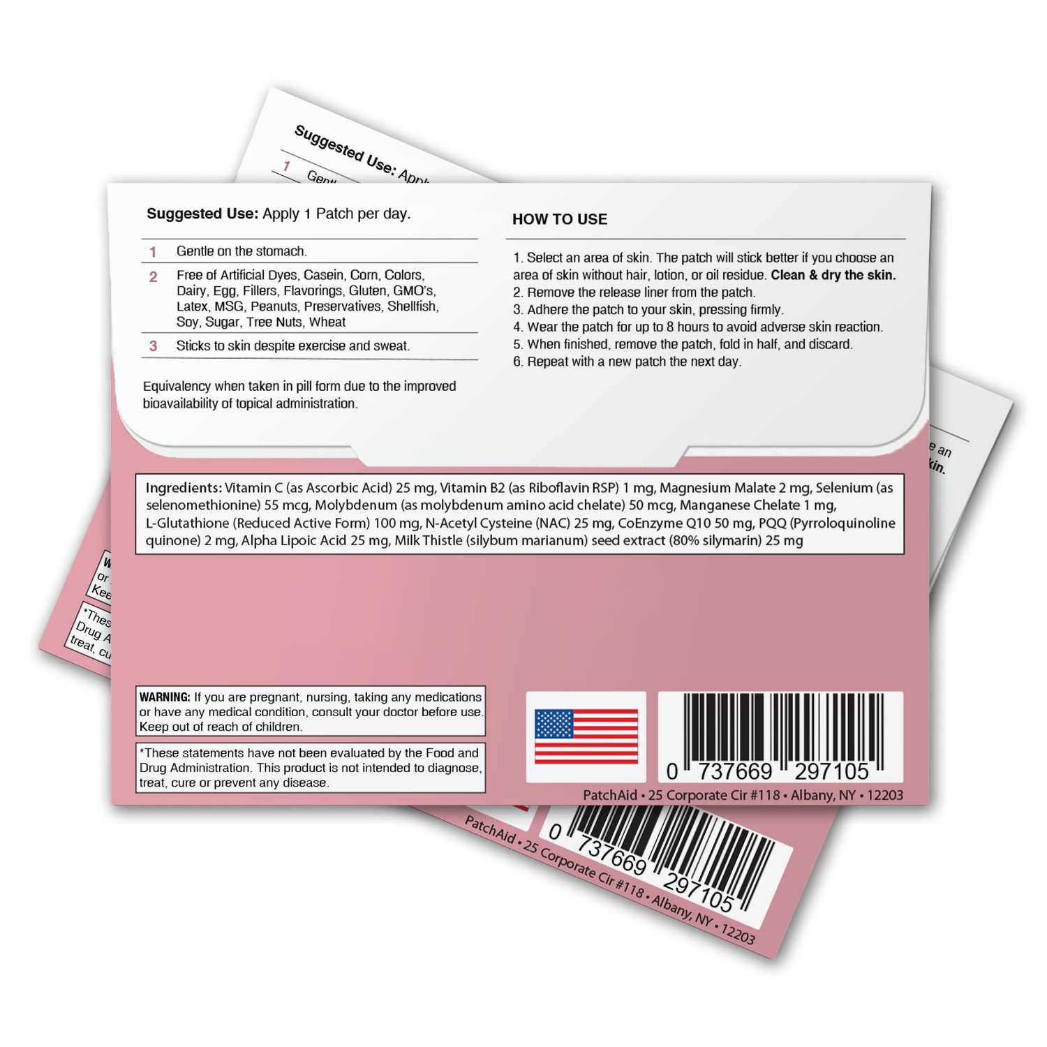 Glutathione Plus Patch by PatchAid
