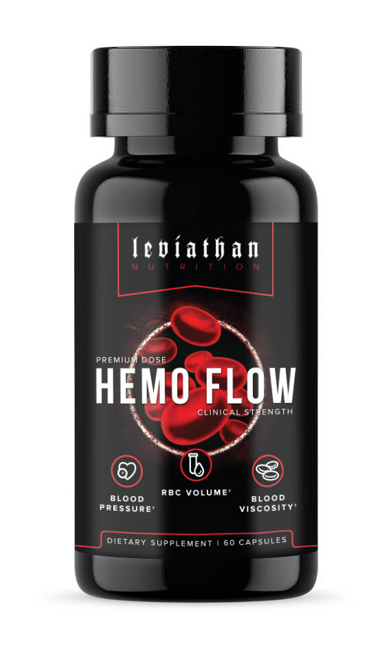 Leviathan Hemo Flow | Healthy Blood Pressure, Heart, Nitric Oxide & Circulation