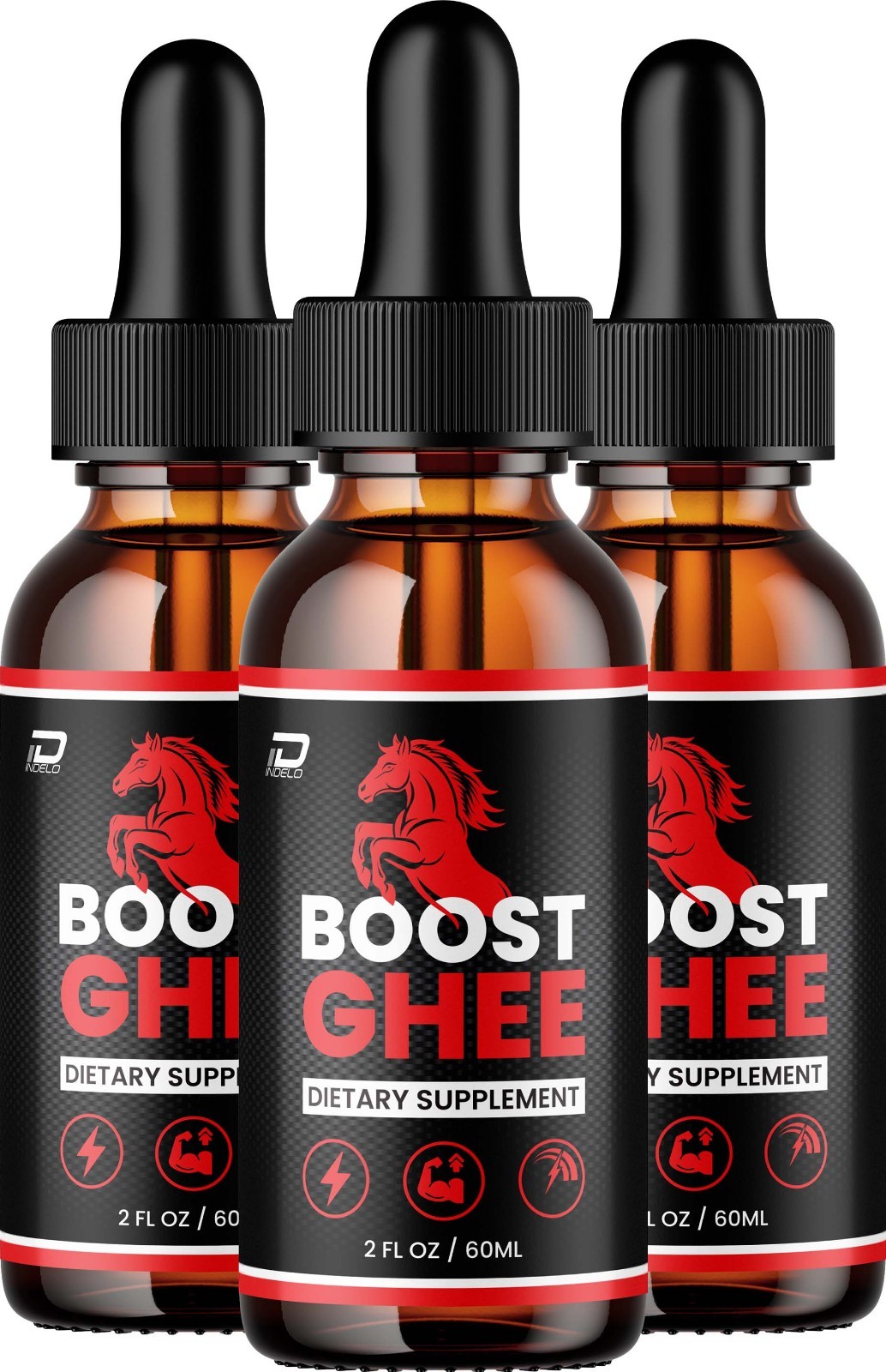 (3 Pack) Boost Ghee Liquid Drops – BoostGhee Natural Blend Healthy Organic