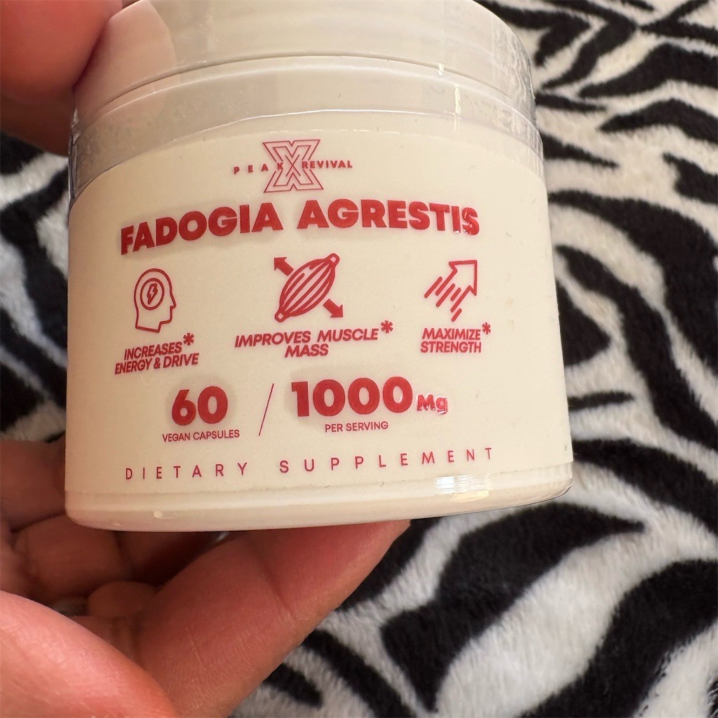 Peak Revival-X Fadogia Agrestis Extract 1000mg Dietary Supplement 60 Caps