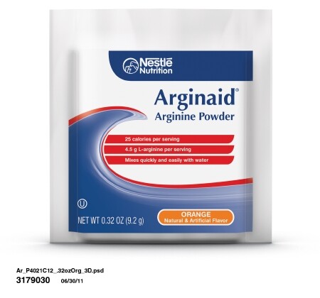Arginaid Orange 0.32 Oz. Powder Packet – Box of 14