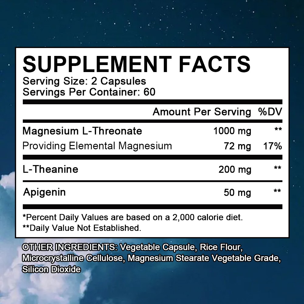 Magnesium L-Threonate – High Absorption Supplement,Improve Cognitive Function