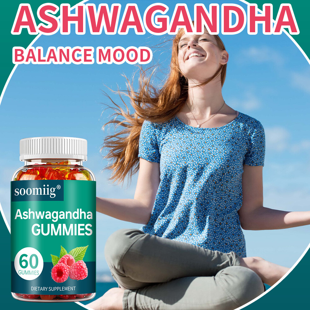 Ashwagandha Gummies – Vegan – Anxiety, Stress, Immune Support