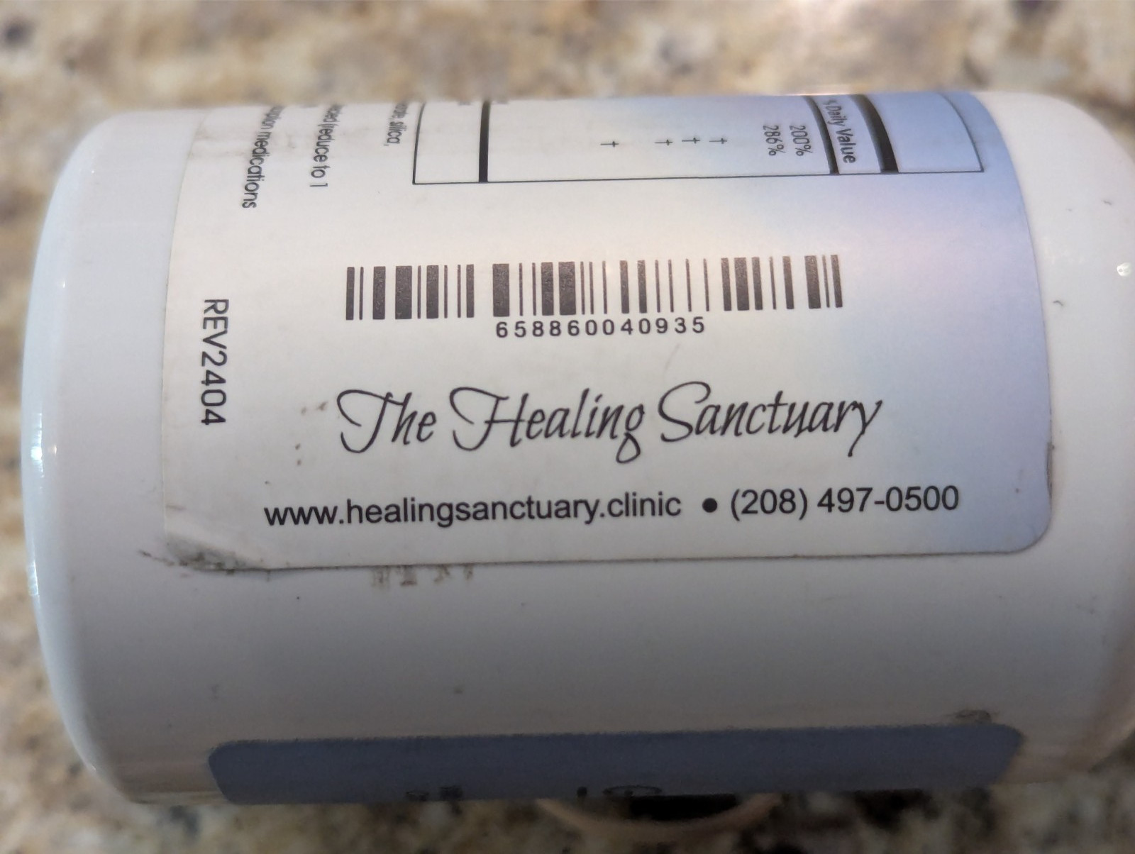 The Healing Sanctuary Glucose Balance Supplement 120 capsules exp: 05/2030