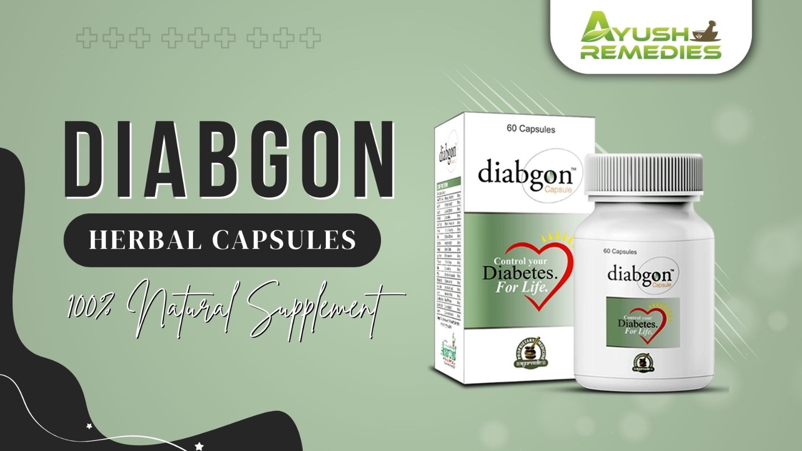 Diabetic Ayurvedic Herbal Wellness Capsules Natural Daily Health Supplement
