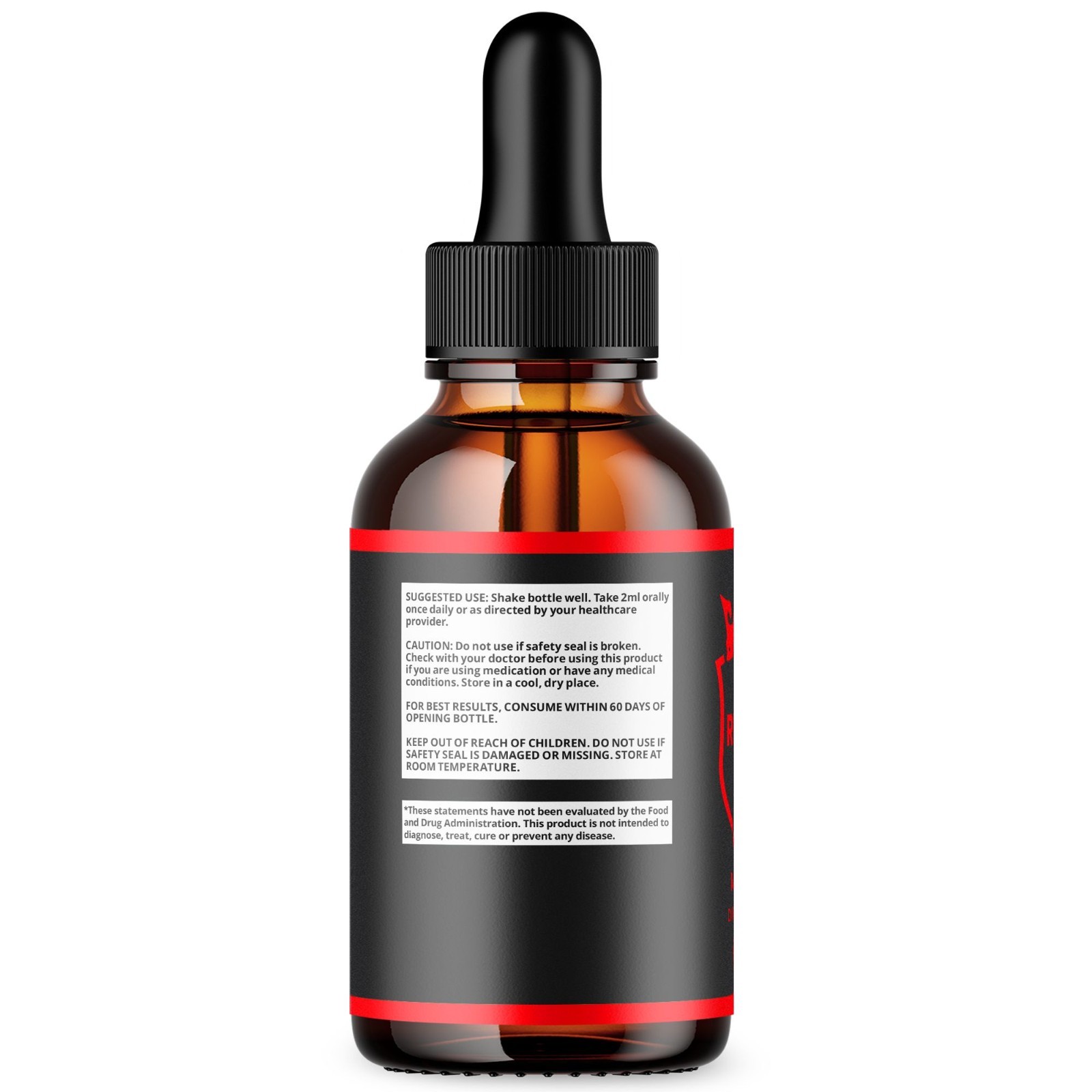 (3 Pack) Red Edge Male Support Drops Advanced RedEdge Supplement 90 Servings