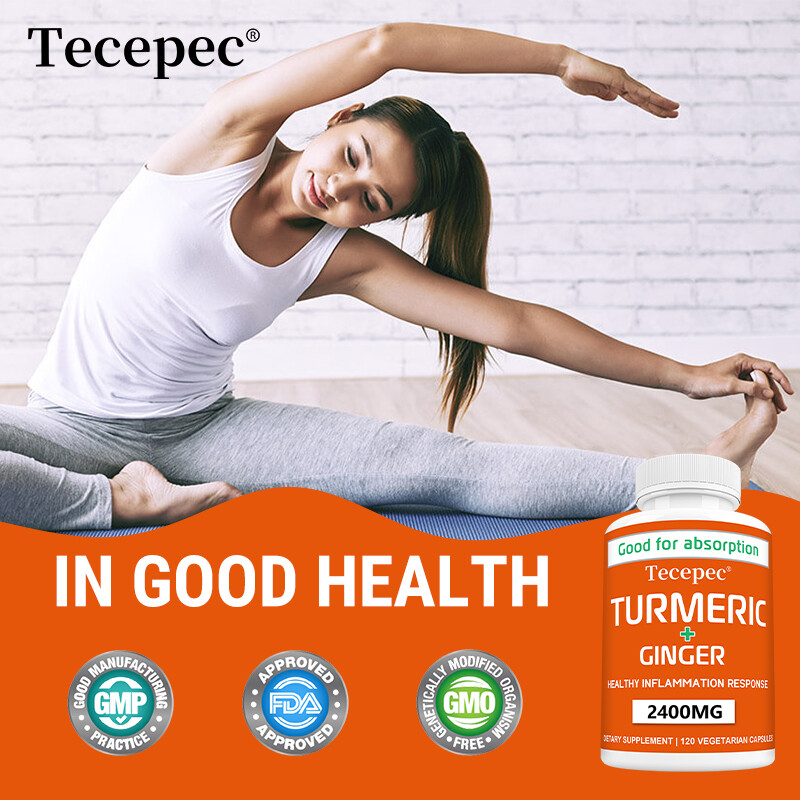 TURMERIC 95% CURCUMIN 2400mg EXTRACT GINGER BLACK PEPPER ANTIOXIDANT BEST