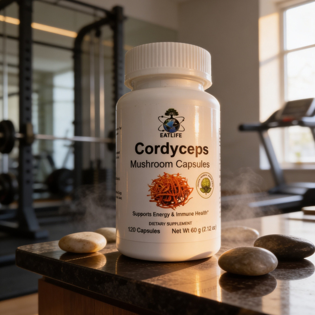 EATLIFE 5-Pack Vegan Combo Spirulina Reishi Cordyceps Sea Moss Complex