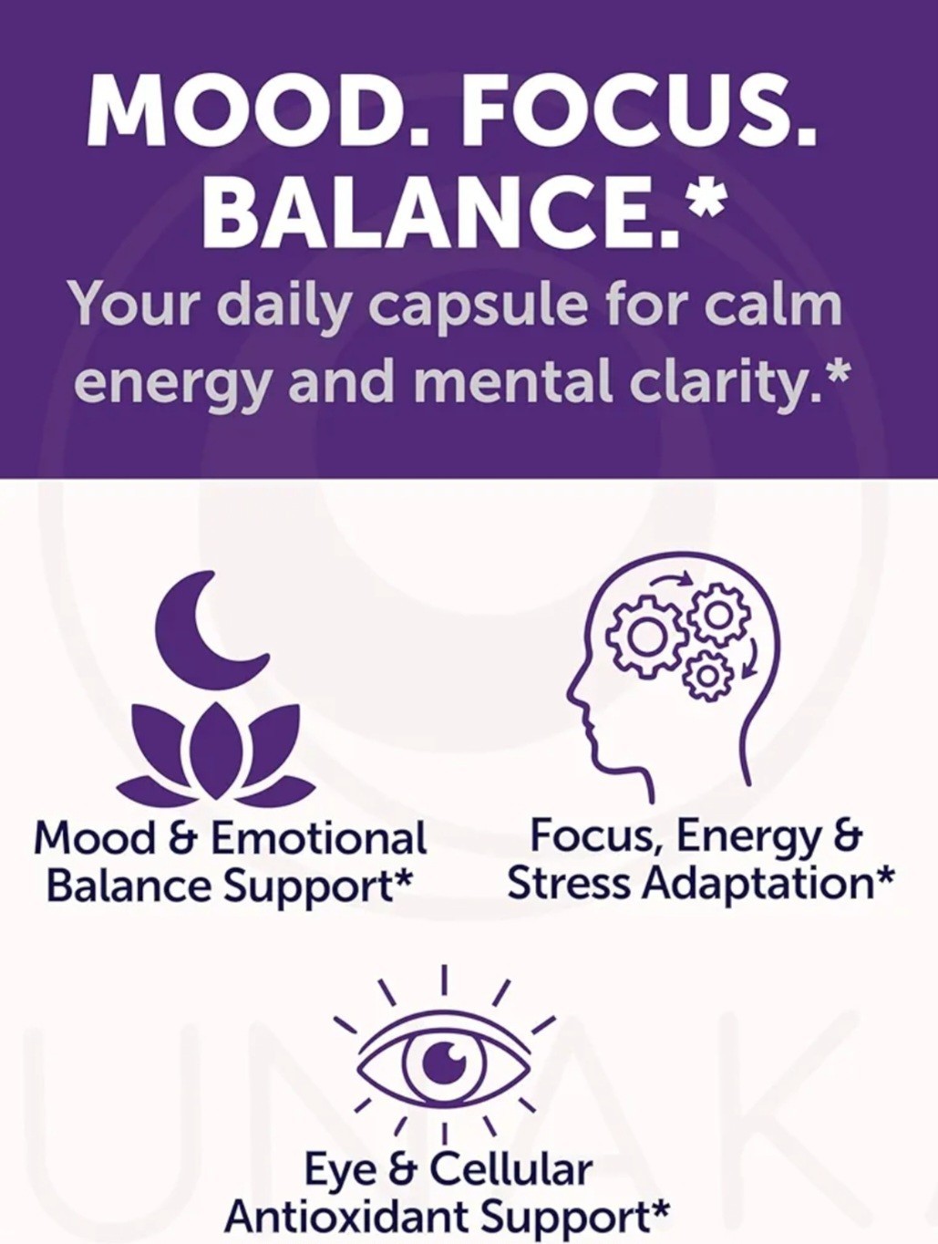 Lunakai USA Made Saffron Blend Extra Strength Supplements 8-in-1 Extract (60ct)
