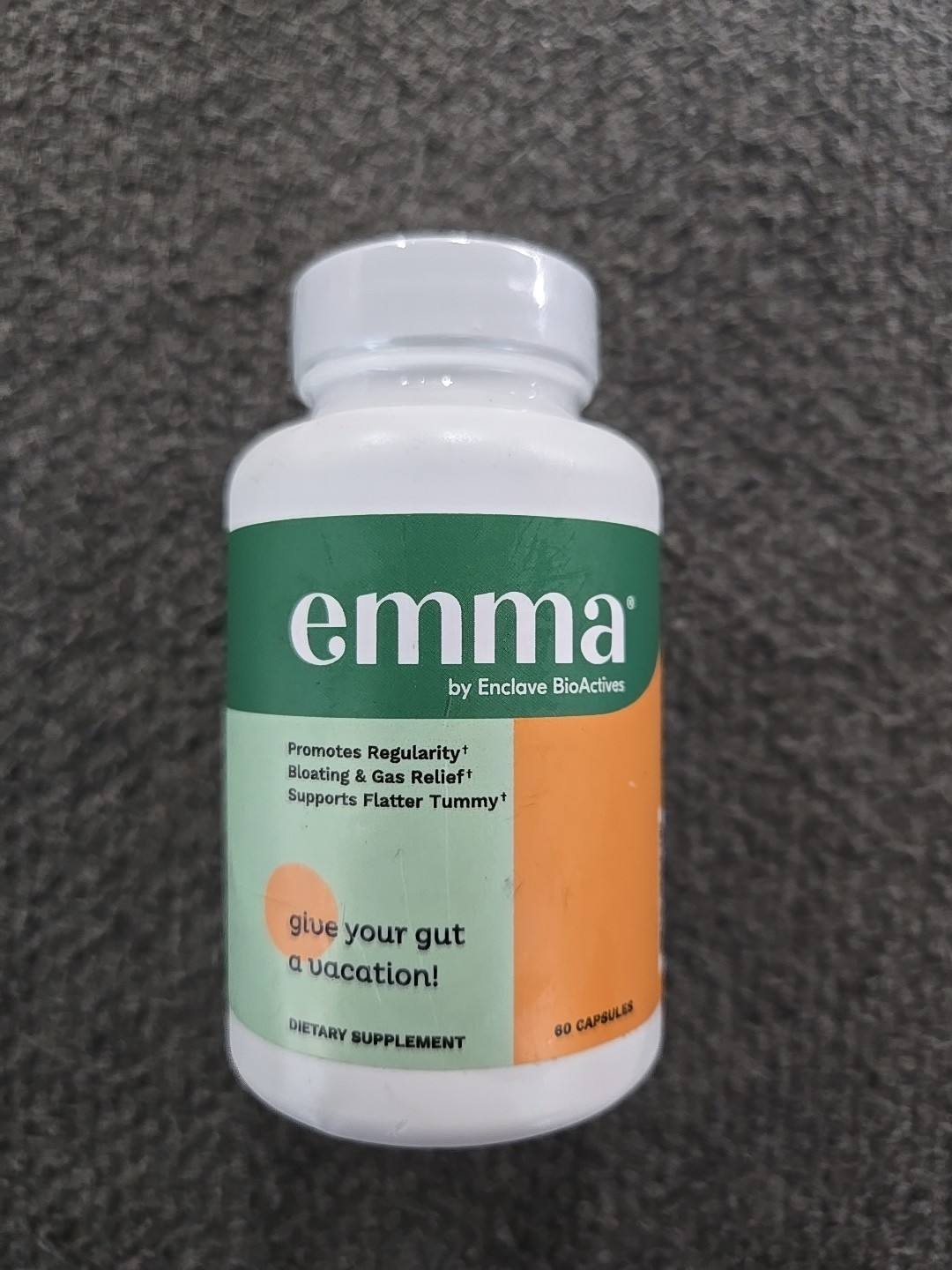 Emma Relief Supplement Konsciens Keto for Gut Bloating 60 Capsules Exp 2027
