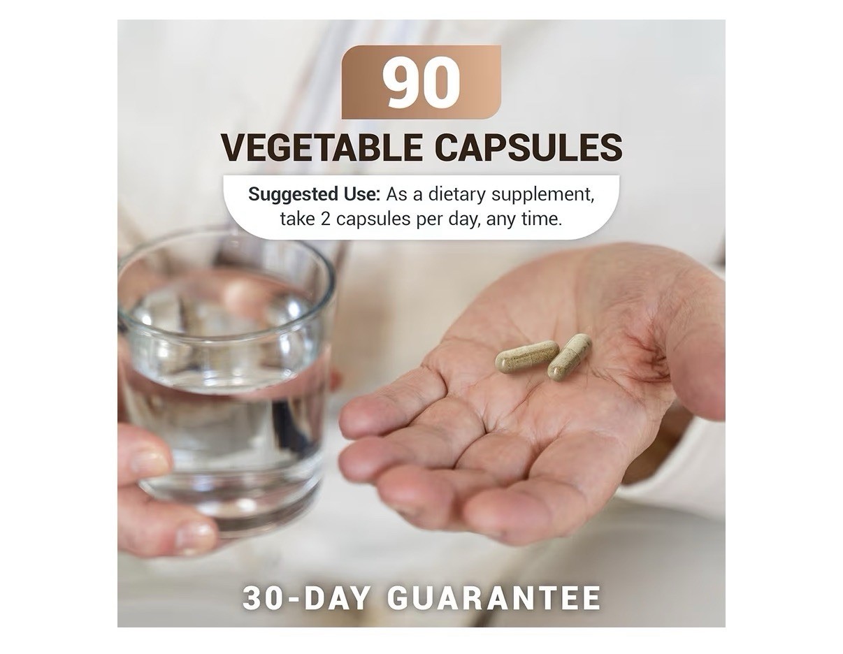 Dr. Berg Hair Formula All-in-One Vitamins for Hair Skin Nails 90 Capsules