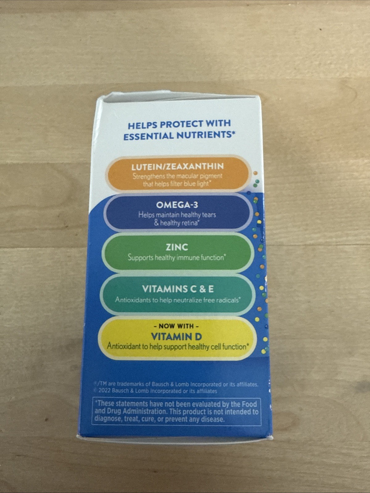 Bausch + Lomb Ocuvite Adult 50+ Eye Health Vitamin Supplement 50ct |EXP 10/2027