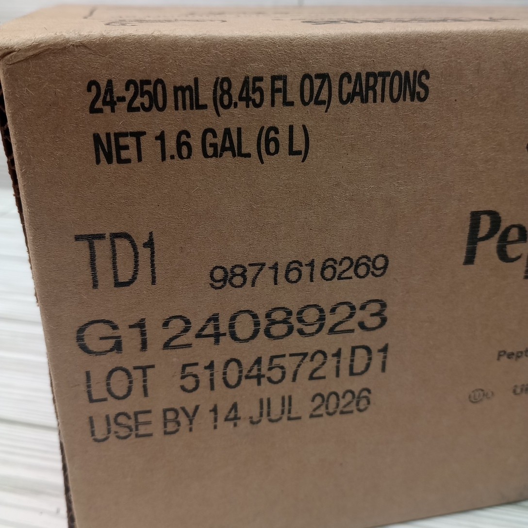 Nestle Peptamen 1.5 Unflavored Nutrition 24 ct Use By 14 JUL 2026 1 Case