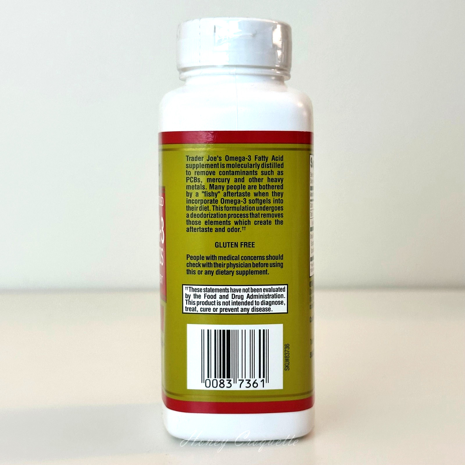 Trader Joe’s Omega-3 Fatty Acids Dietary Supplement 90 Gels