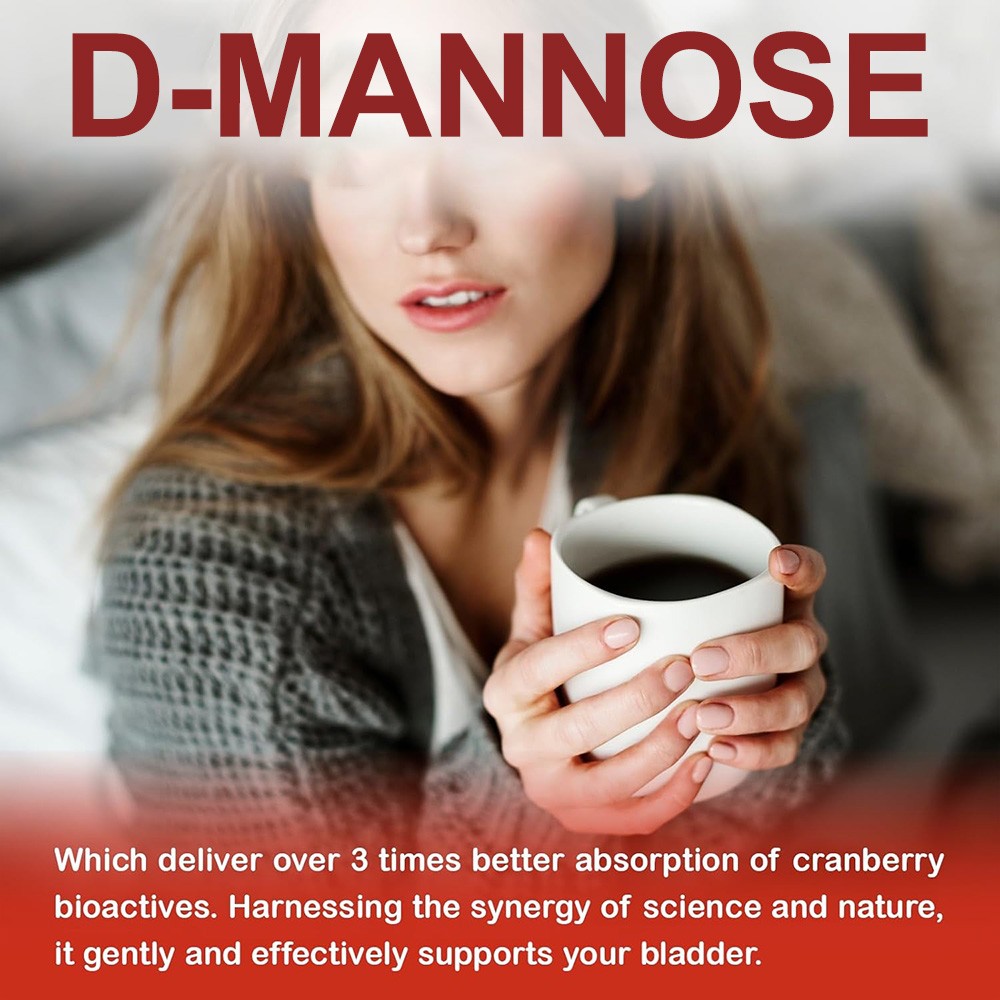 D-Mannose 1000 Mg Capsules,Supports Bladder And Urinary Tract Health
