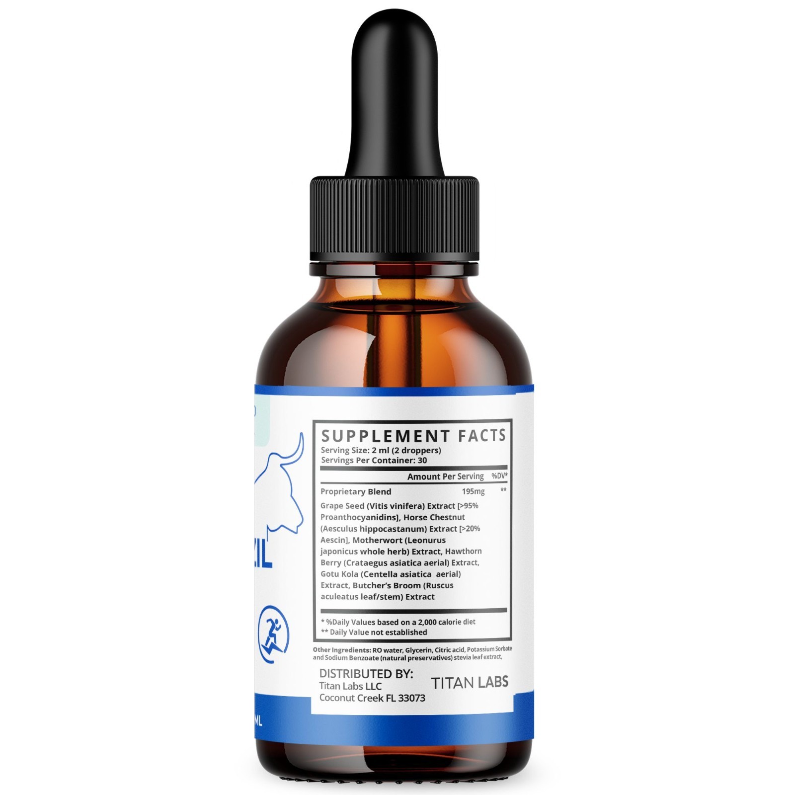 (1 Pack) Tadazil Male Health Support Drops Advanced Tada Zil Vitamin 30 Servings
