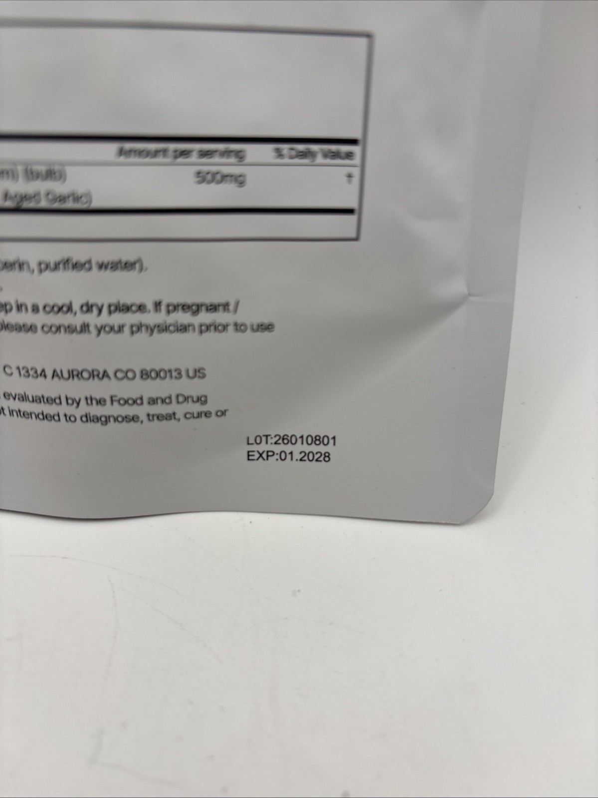 Elaré Odorless Aged Garlic Extract 7500 mg 150 Softgels GMO-Free Gluten-Free