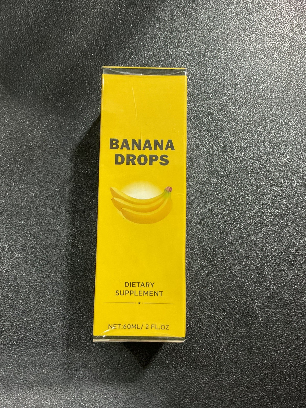 Banana Drops Supplement Extract Liquid – 2oz/60ml Banana Drops All Natural
