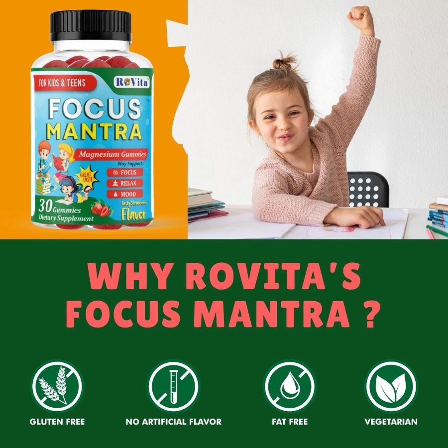 Ashwagandha Gummies for Kids & Teens – Stress Relief, Focus, Relaxation & Mood
