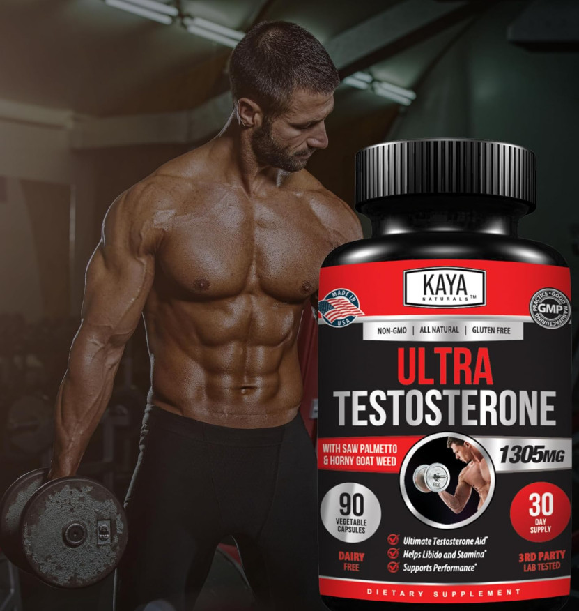 #1 Suplemento De Testosterona Para Hombres Vitalidad, Energuia, Libido Y Fuerza