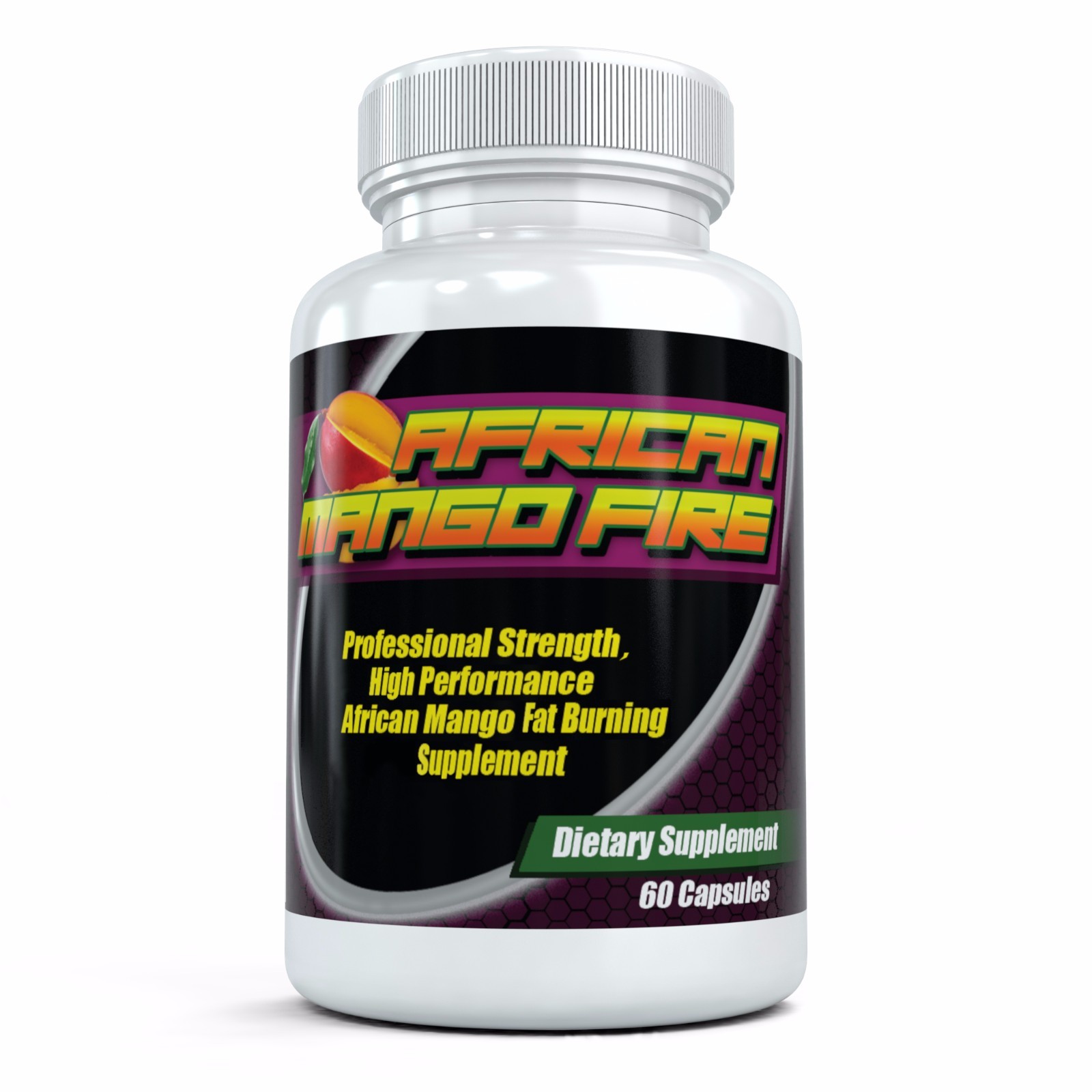 African Mango Fire 60 Capsules Weight Loss and Fat Burner Appetite Suppressant