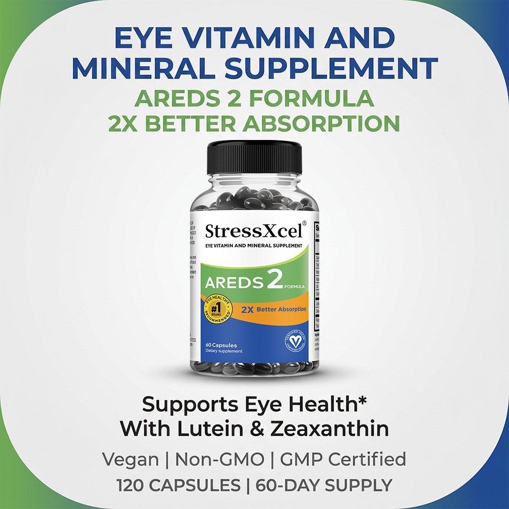 Eye Vitamin Formula with Lutein&Zeaxanthin for Blue Light Protection 30~120 Caps