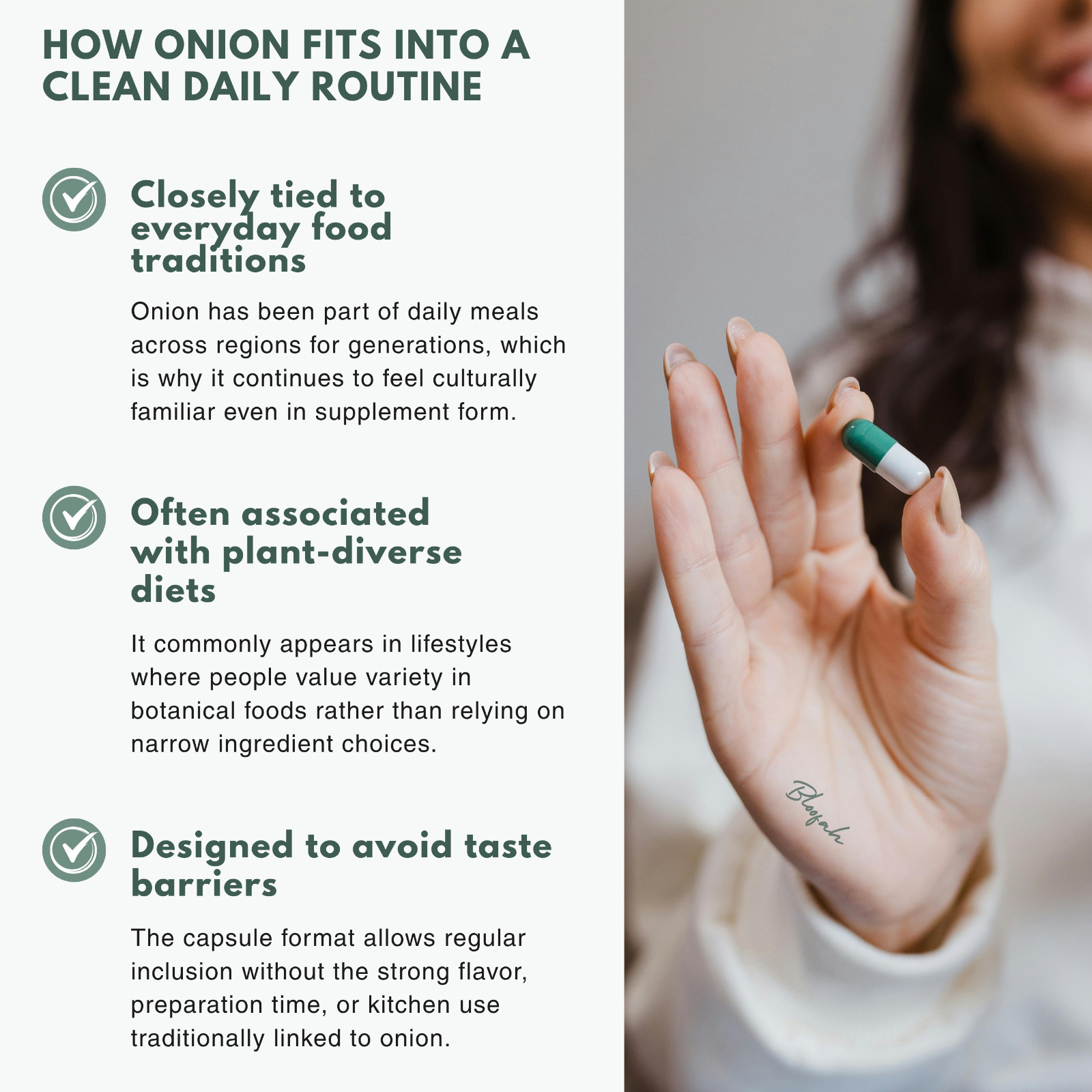 Bloofah ON Onion Extract 10:1 500mg | 120 Capsules | Quercetin | Heart Wellness